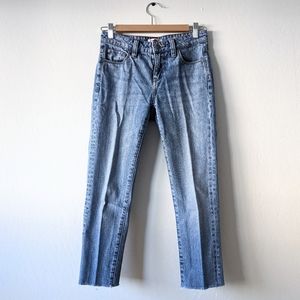 Grana Cropped Blue Japanese Denim Jeans